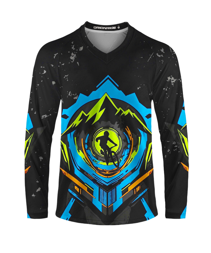 Orionride Tech-Savvy Cycling Long Sleeve Downhill Jersey