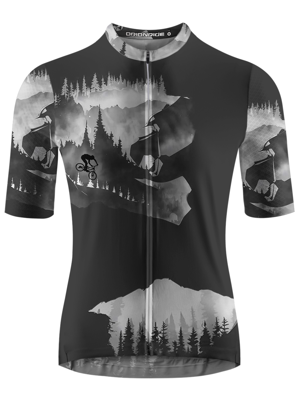Orionride Cycling In The Mountain Mist Short Sleeves Cycling Jersey