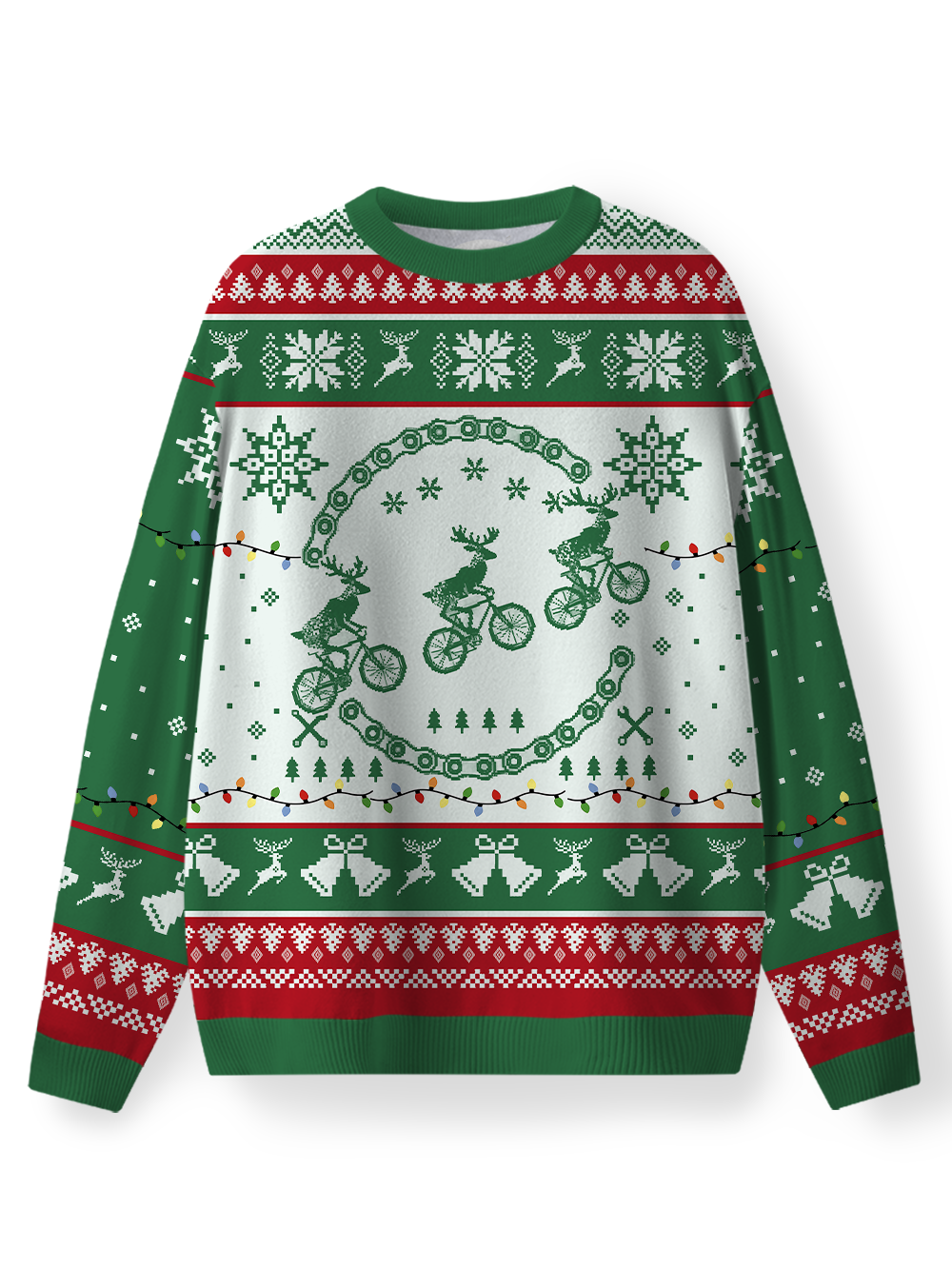 Orionride Reindeer Riding Men's Sweaters