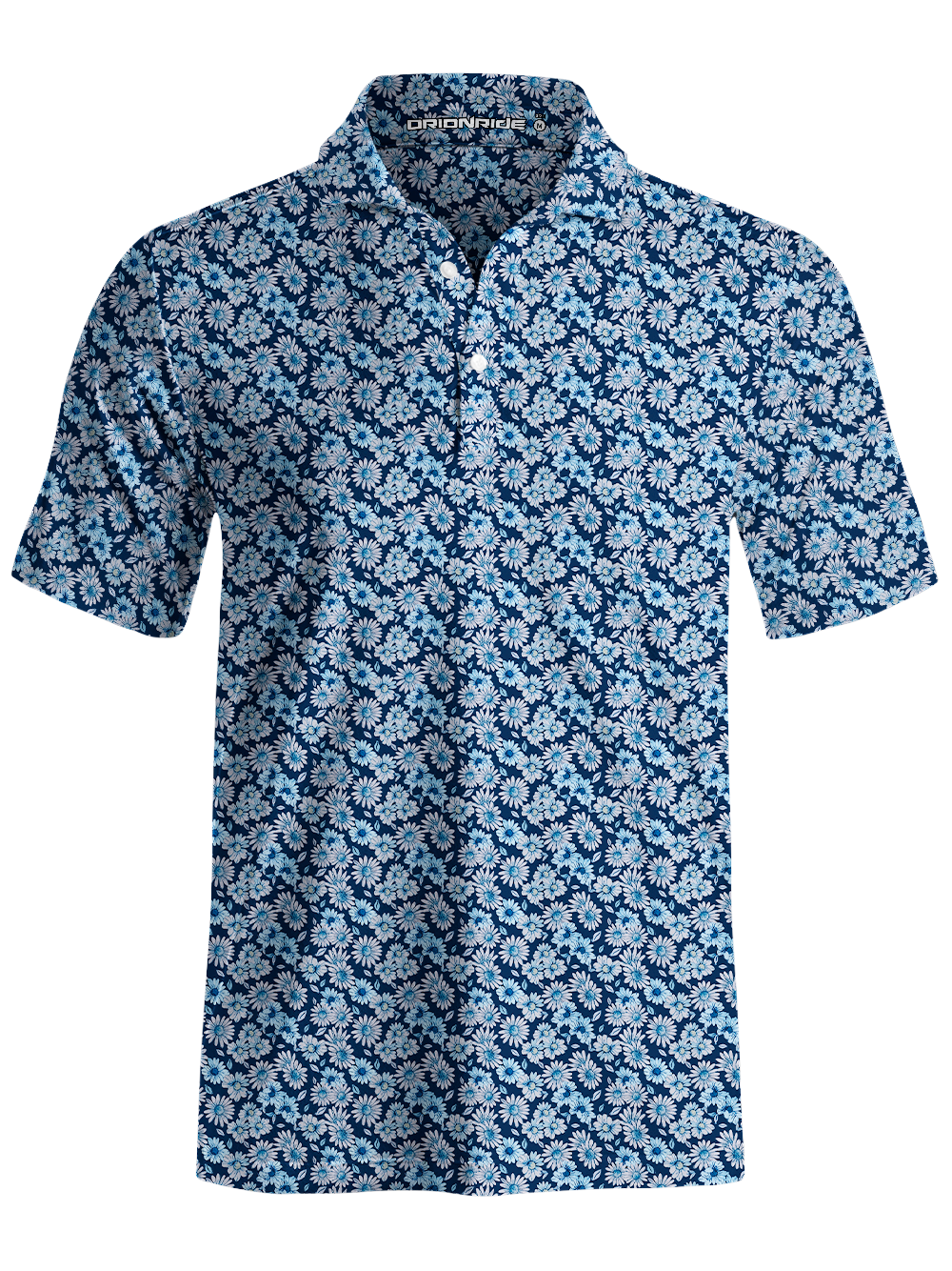Orionride Tiny Daisies Men's Polo Shirt