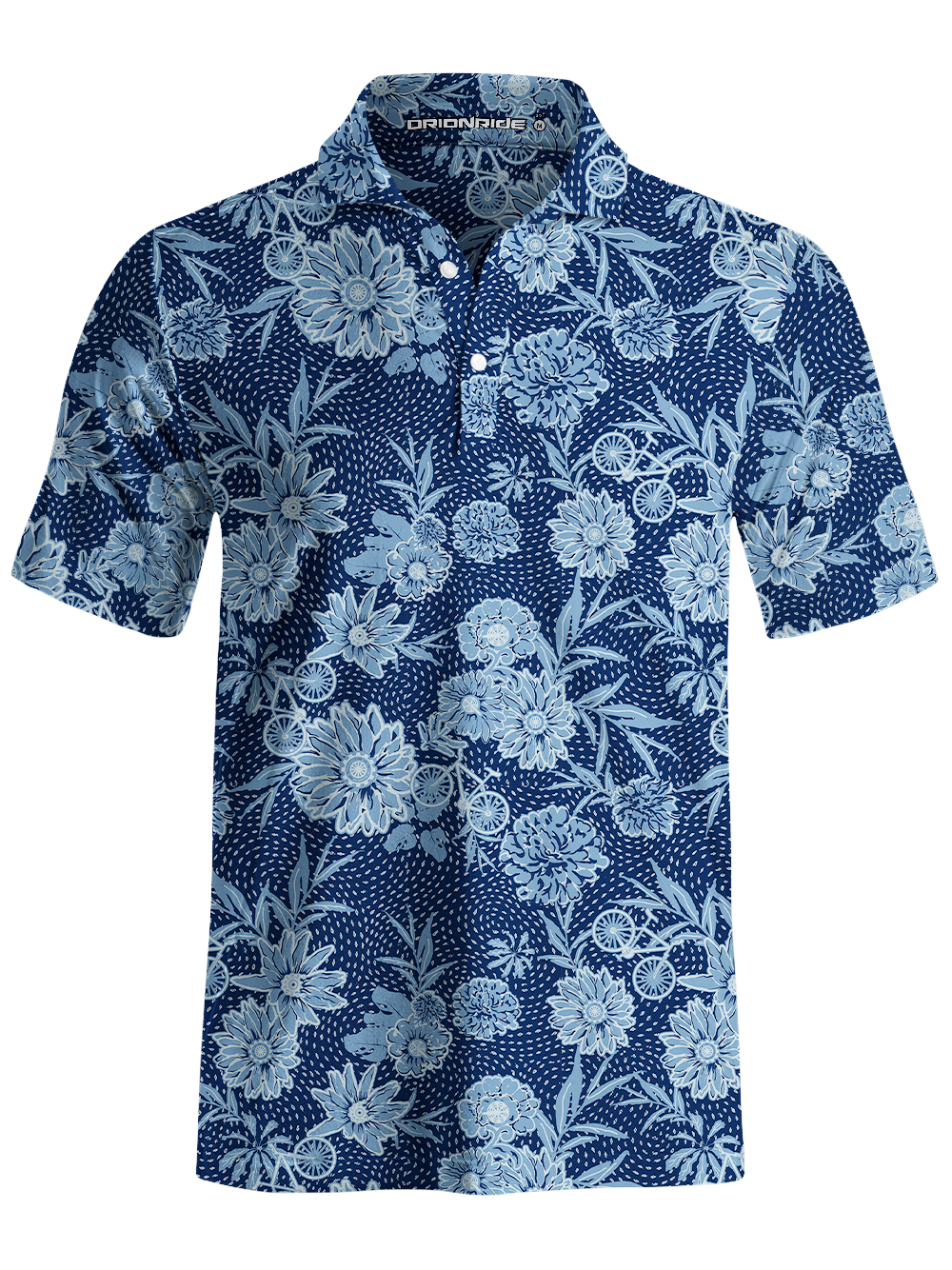 Orionride Flower Room Men's Polo Shirt
