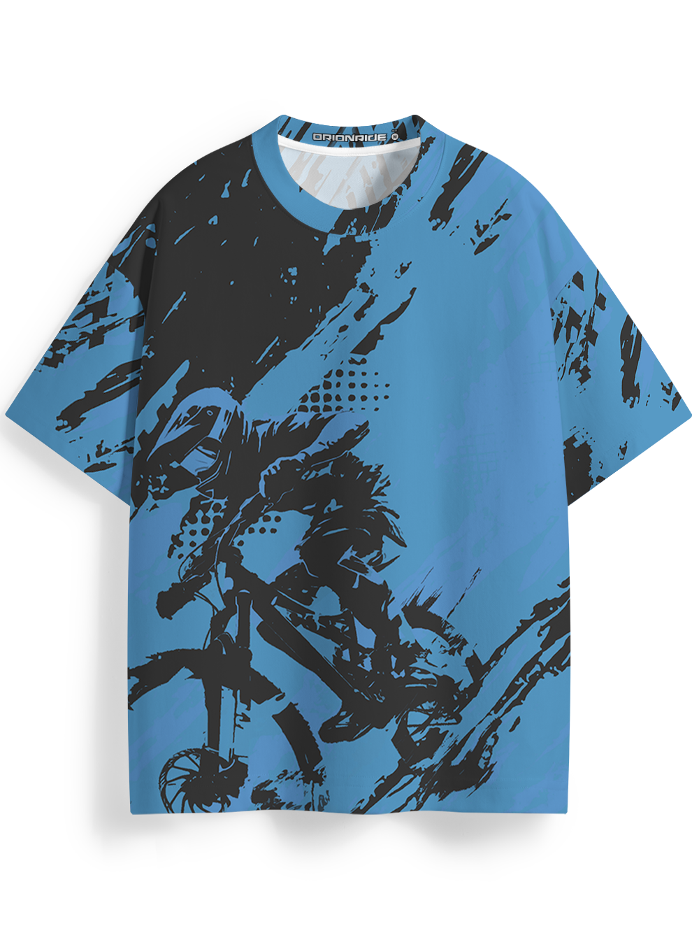 Orionride Intense Cycling Tour Oversized All-Over Print T-Shirt
