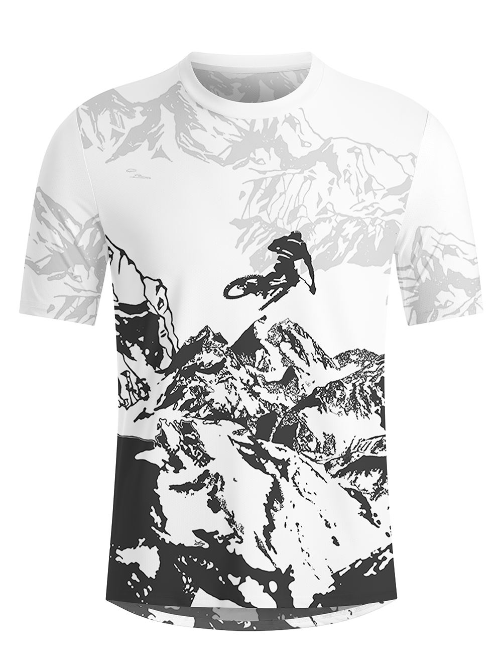 Orionride Hill Racing Men's Breathable Short Sleeve Technical Tee