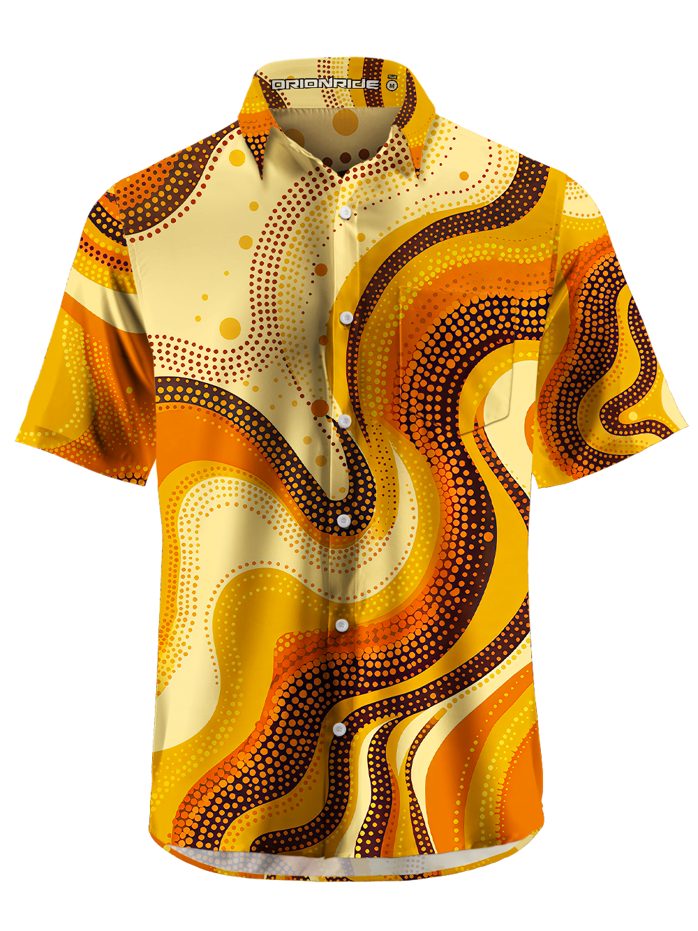 Orionride Flow Curve Zipper Pockets Ultra Lightweight Short Sleeves Gravel Shirt
