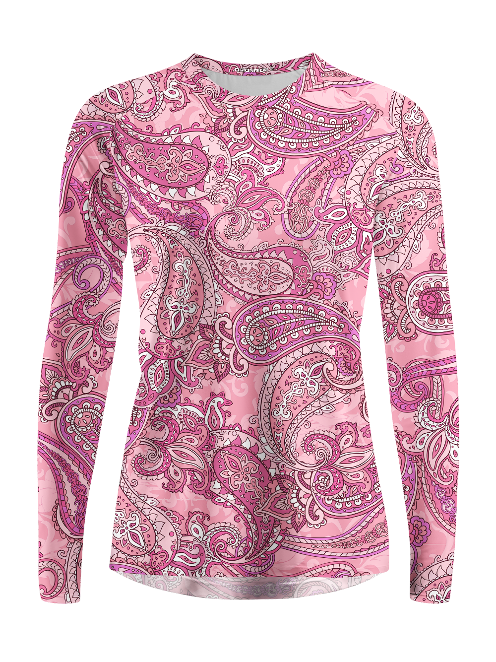 Orionride Pink Paisley Women's Quick Dry Downhill Jersey