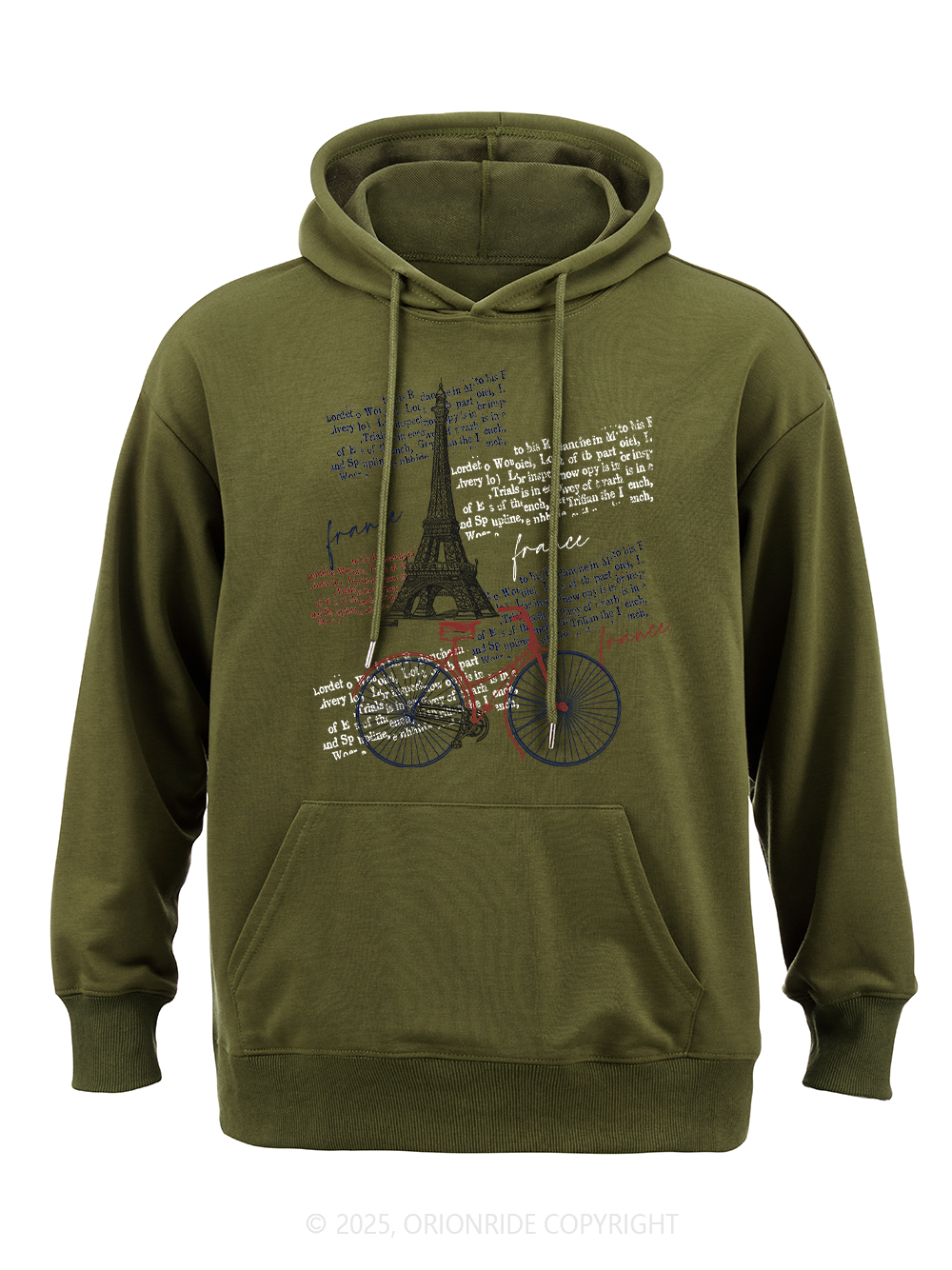 Orionride Tour Around The Eiffel Tower Classic Hoodie