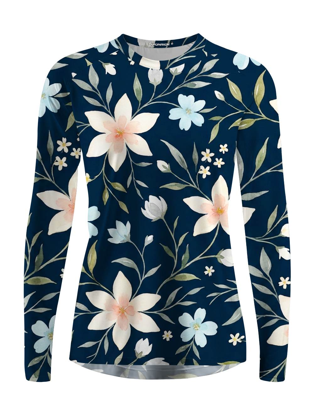 Orionride Night Flower Script Women's Quick Dry Downhill Jersey