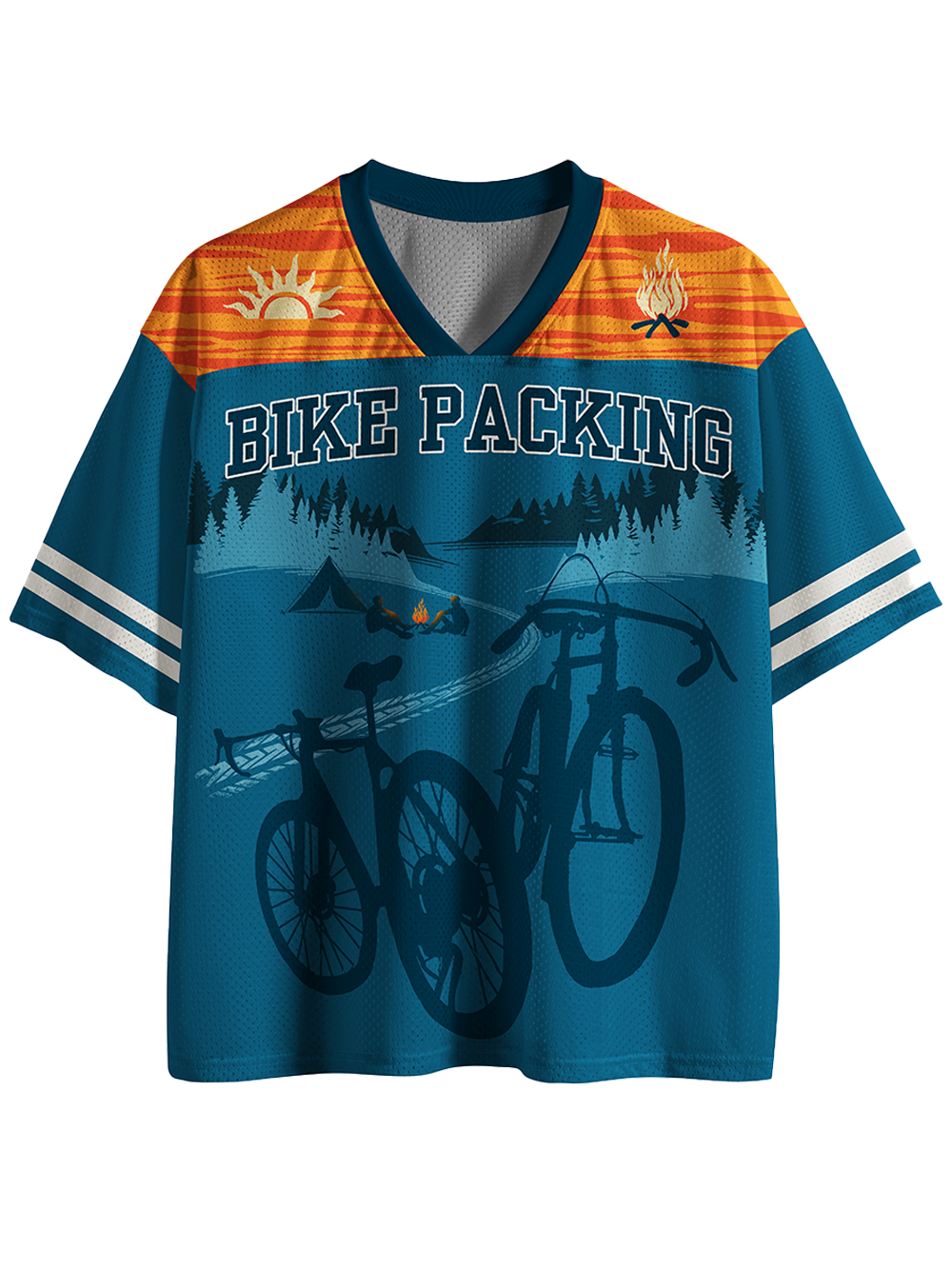 Orionride Sunset Camping Mesh Jersey