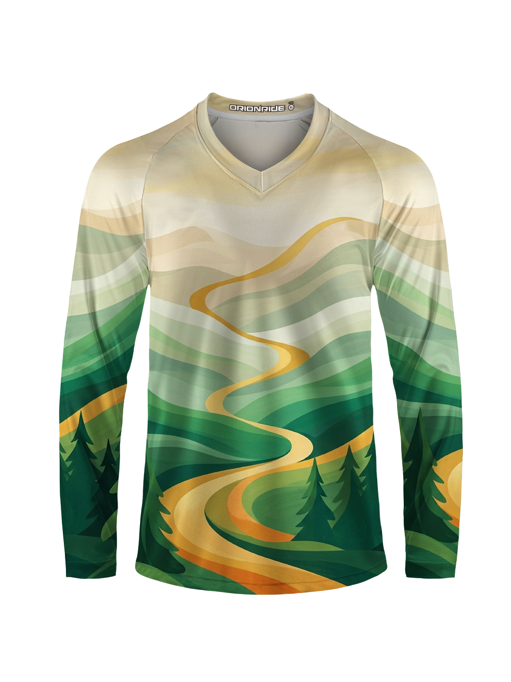 Orionride Green Mountain Long Sleeve Downhill Jersey