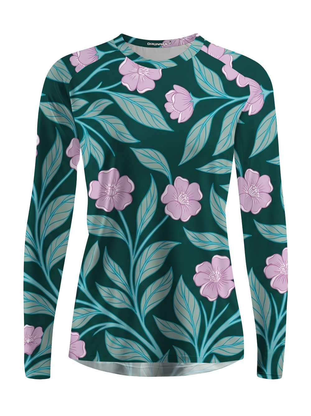 Orionride Matte Floral Women's Quick Dry Downhill Jersey