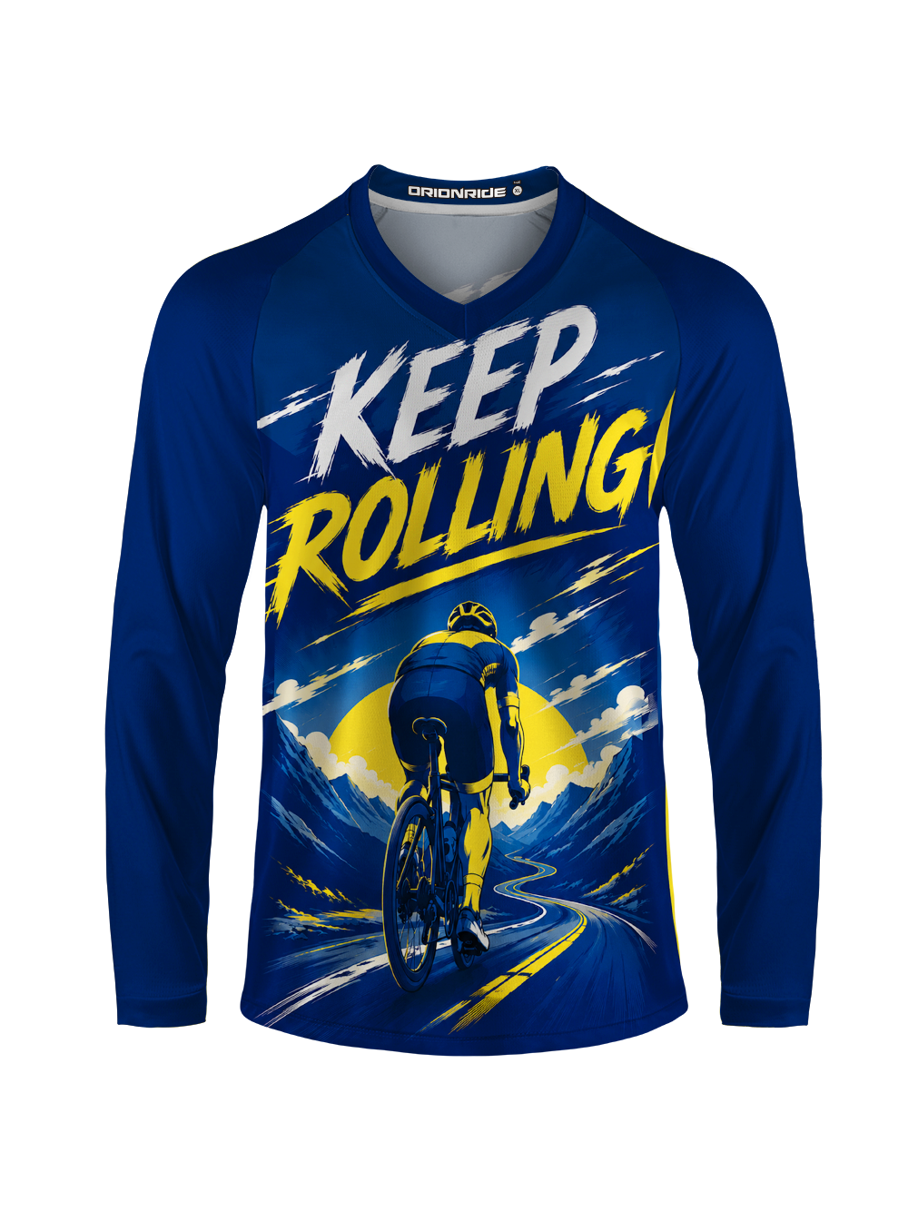 Orionride Keep Rolling Long Sleeve Downhill Jersey