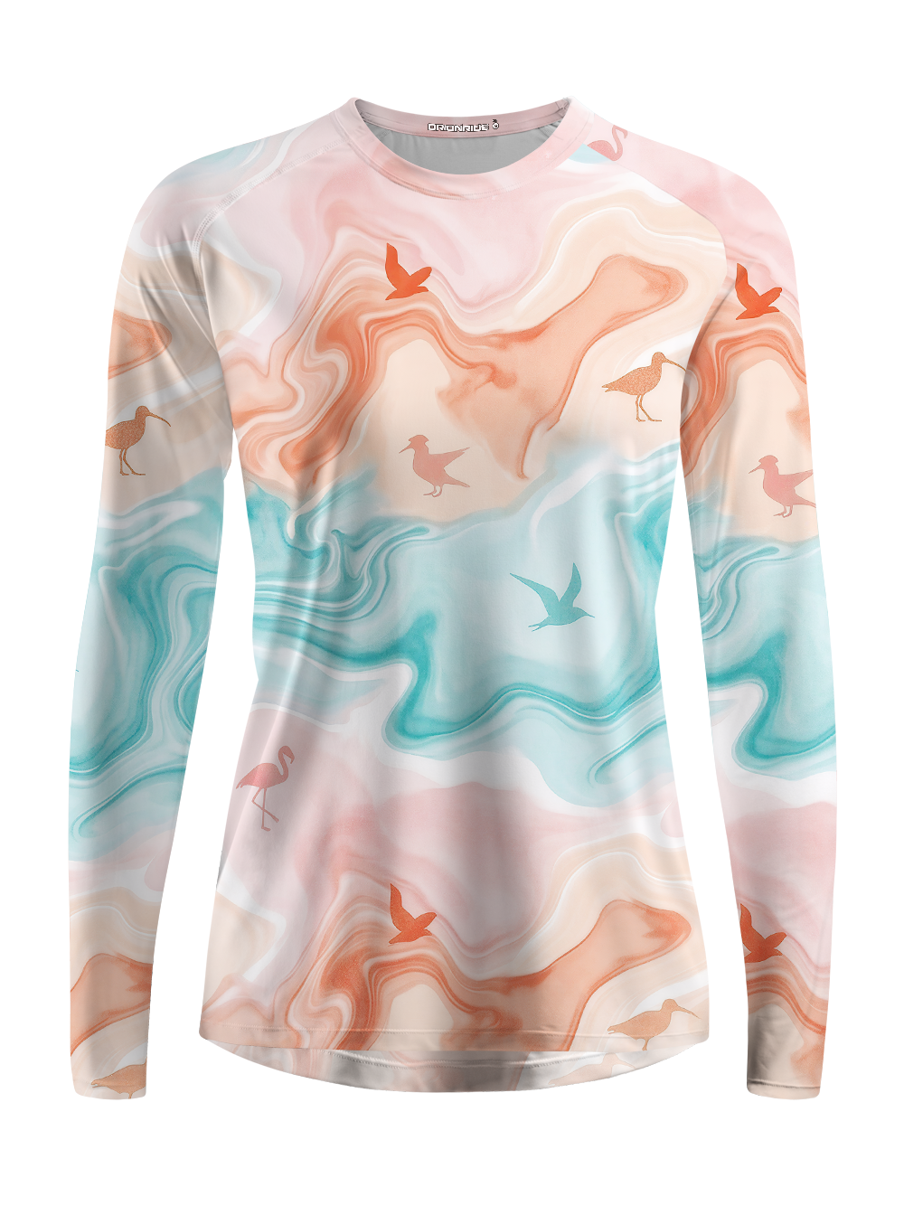 Orionride Seaside Sunset Women's Quick Dry Downhill Jersey