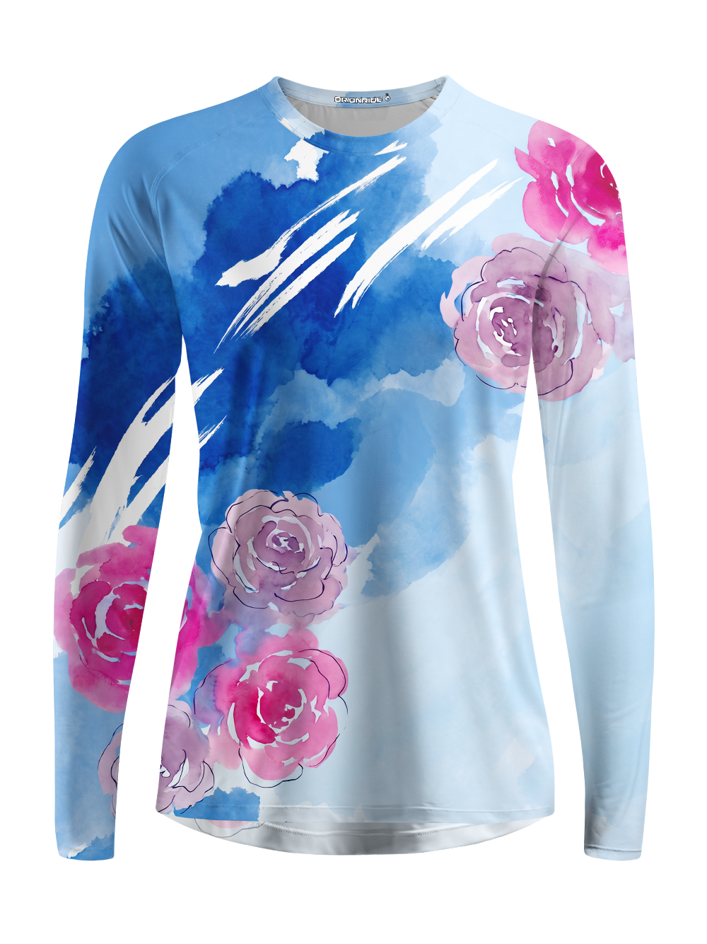 Orionride Ink Rose Women's Quick Dry Downhill Jersey