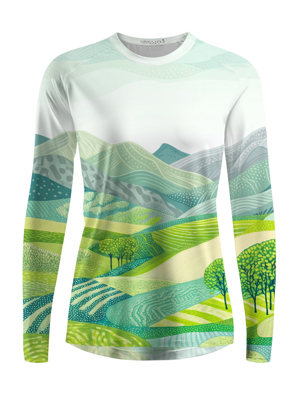 Orionride Pattern Hills Women's Quick Dry Downhill Jersey