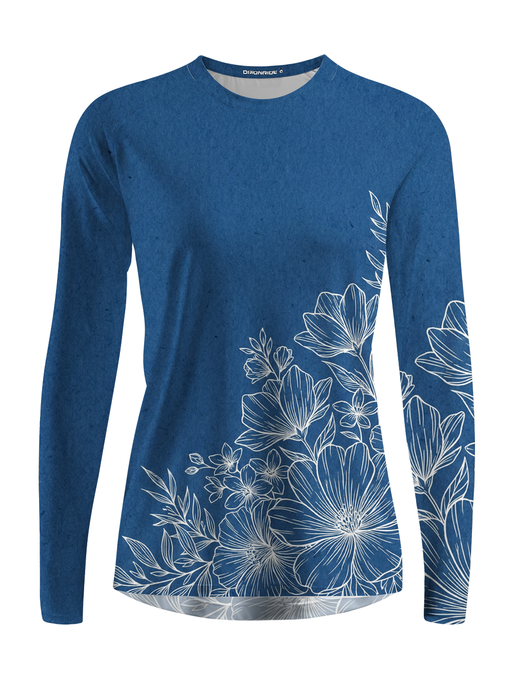 Orionride Calm Flowers Women's Quick Dry Downhill Jersey