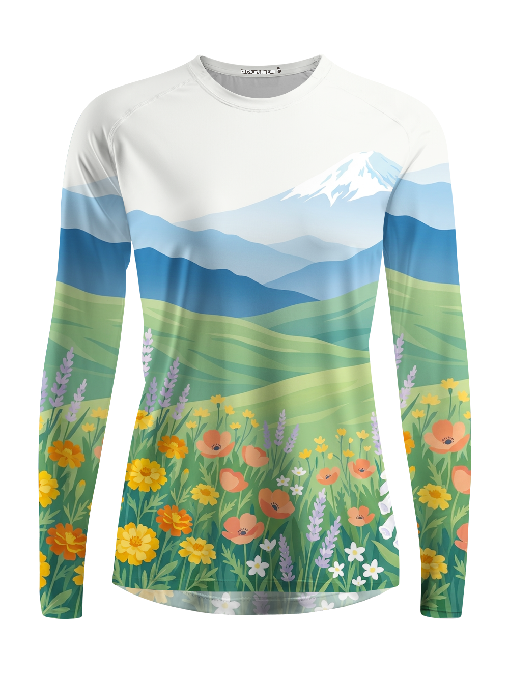 Orionride Wildflowers In Bloom Women's Quick Dry Downhill Jersey