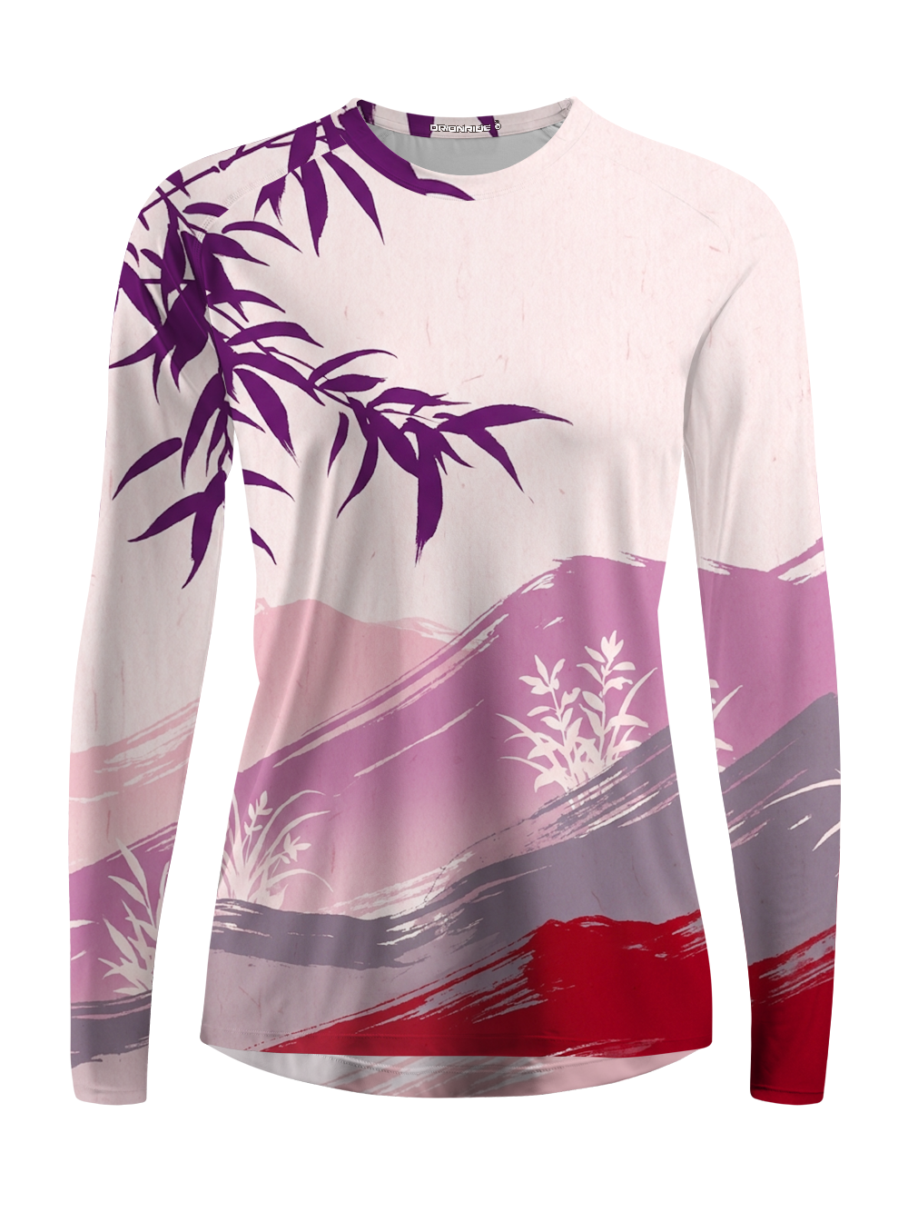 Orionride Purple Bamboo Hill Women's Quick Dry Downhill Jersey