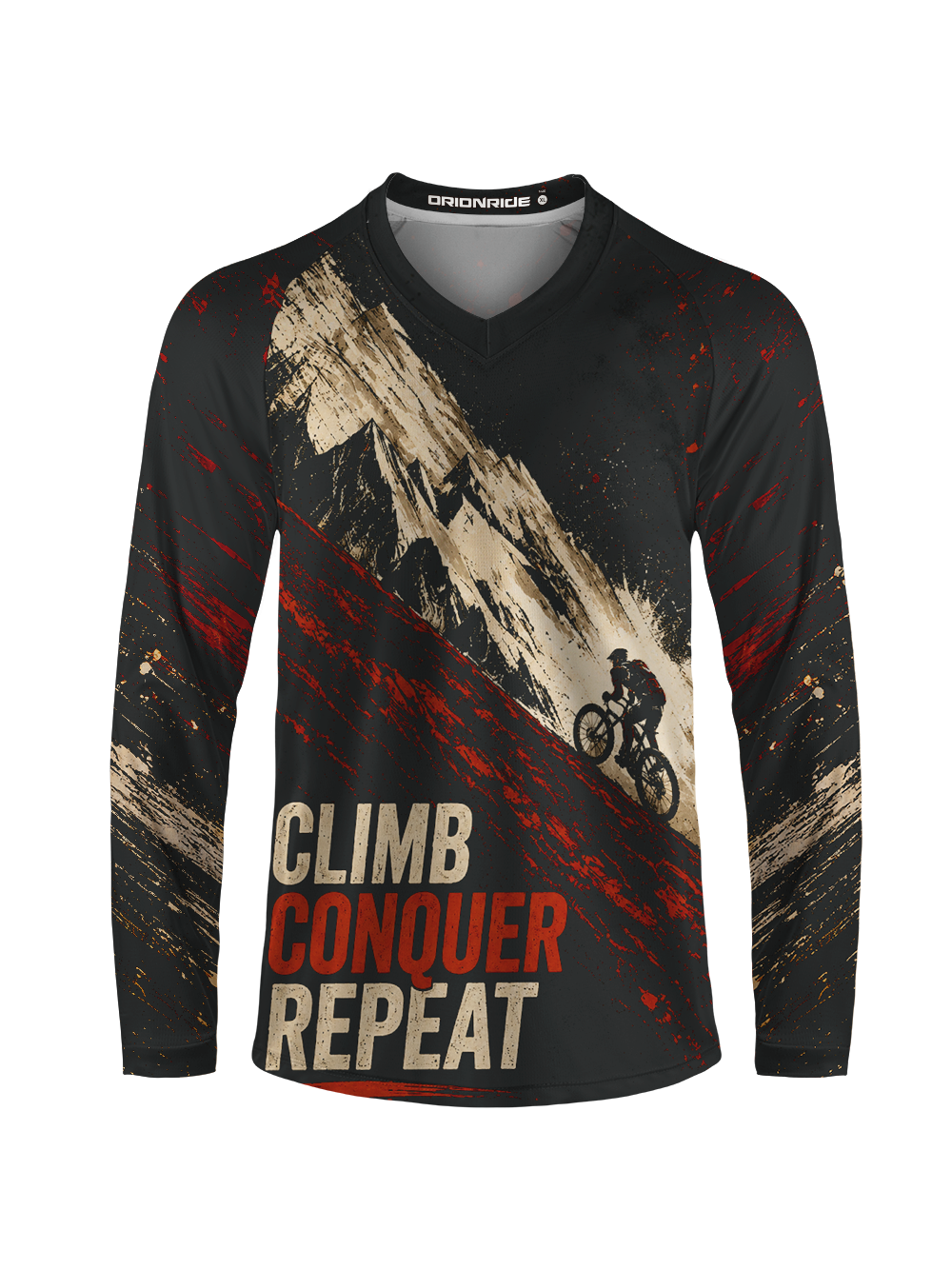 Orionride Conquer Cycling Long Sleeve Downhill Jersey
