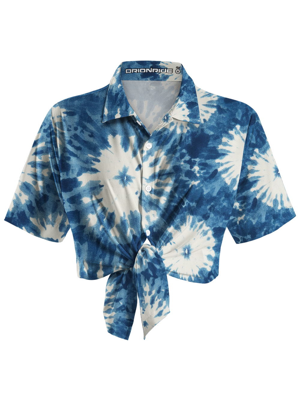 Orionride Ocean Tide Zipper Pockets Ultra Lightweight Short Sleeves Women's Gravel Shirt