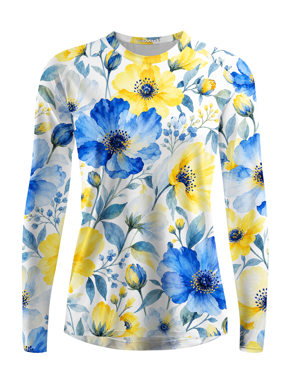 Orionride Sunny Blossoms Women's Quick Dry Downhill Jersey