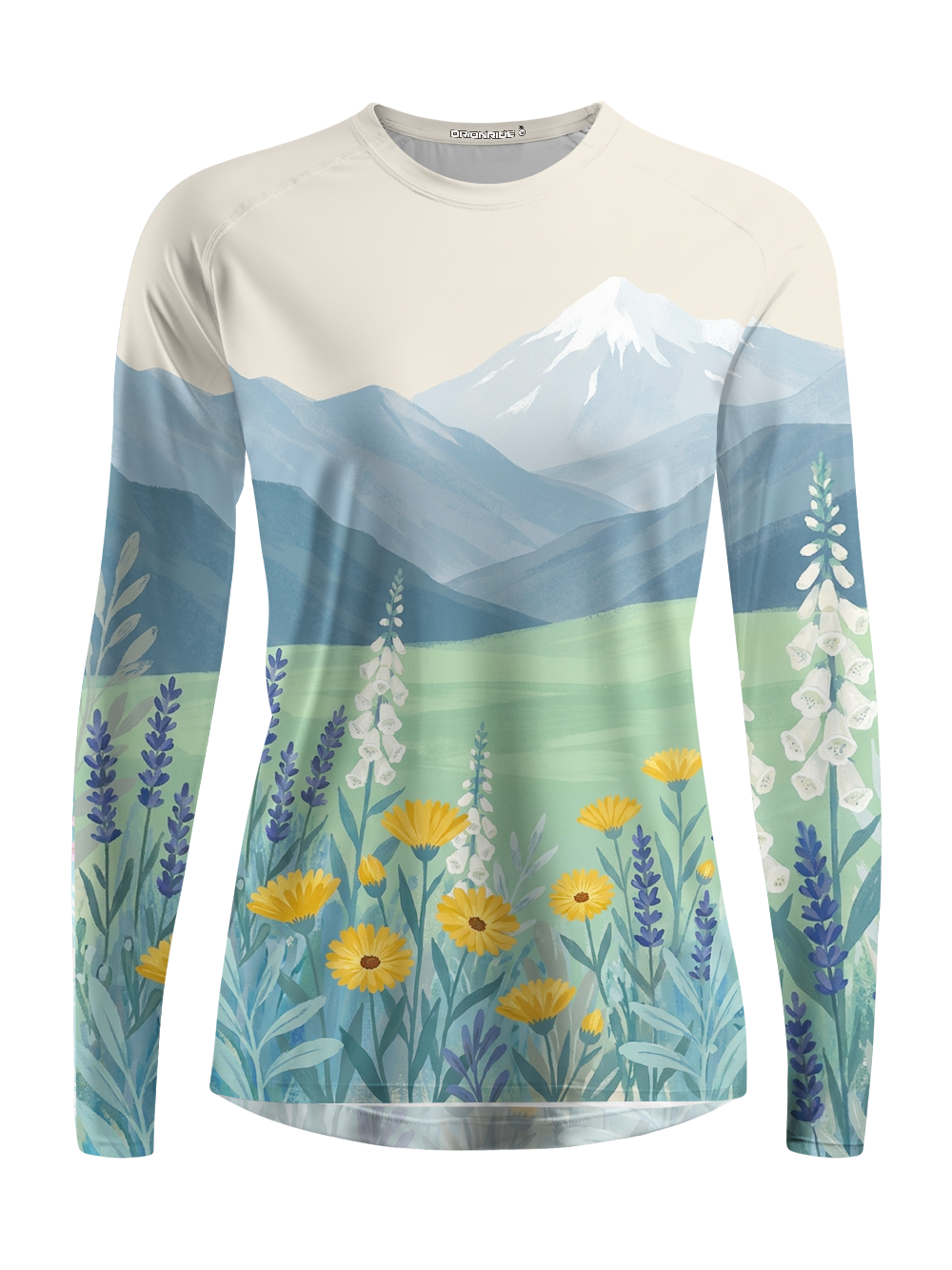 Orionride Alpine Bloom Women's Quick Dry Downhill Jersey
