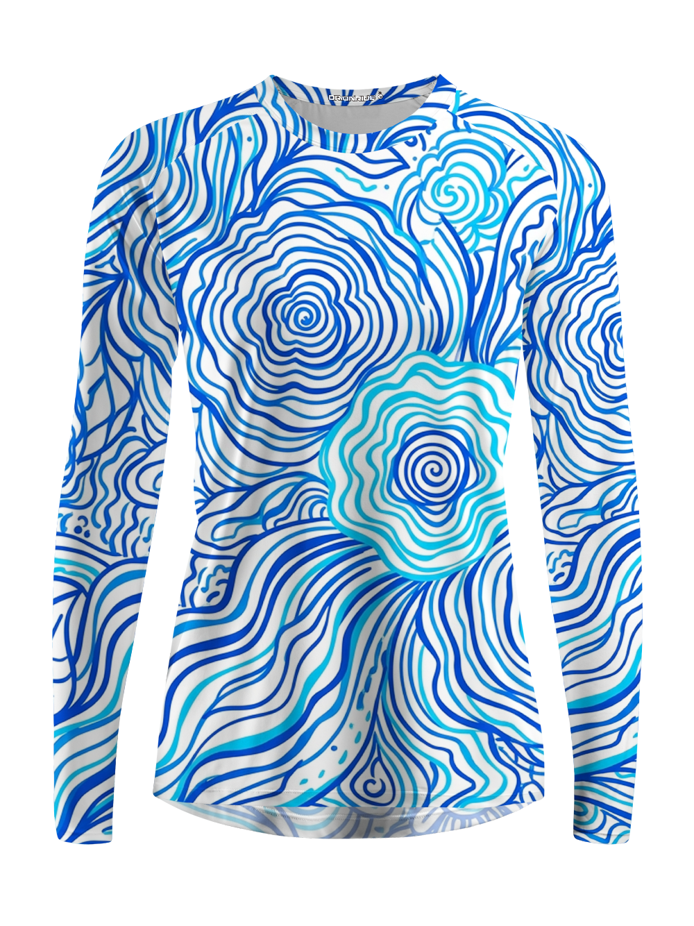 Orionride Floral Swirl Women's Quick Dry Downhill Jersey