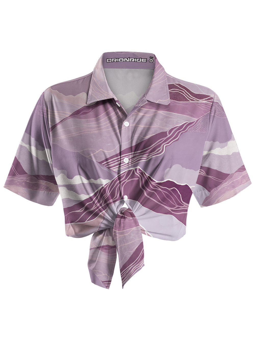Orionride Tranquil Atmosphere Zipper Pockets Ultra Lightweight Short Sleeves Women's Gravel Shirt