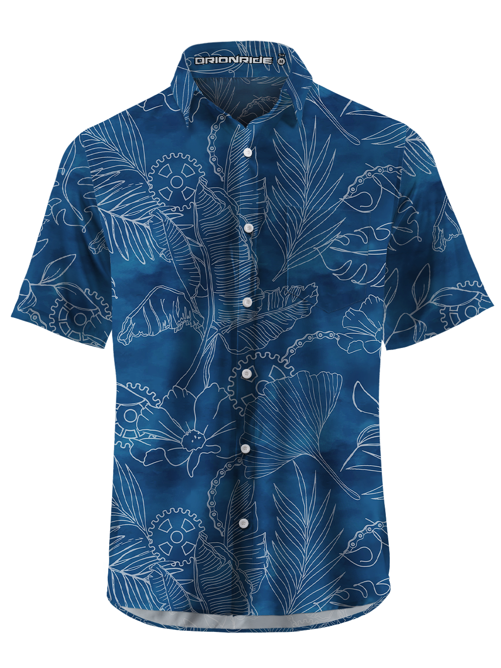 Orionride Line Gear Ultra Lightweight Short Sleeves Hawaiian shirt