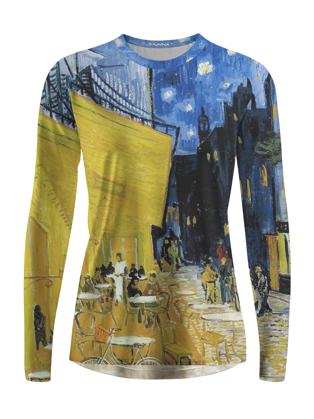 Orionride Van Gogh Clock Women's Quick Dry Downhill Jersey
