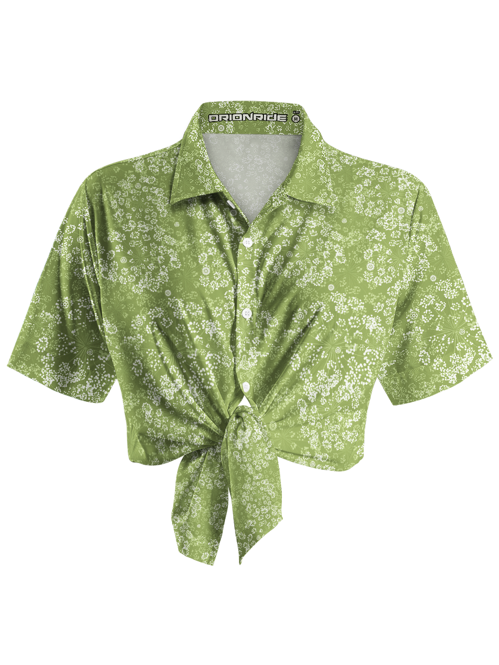Orionride Dandelions In The Air Zipper Pockets Ultra Lightweight Short Sleeves Women's Gravel Shirt