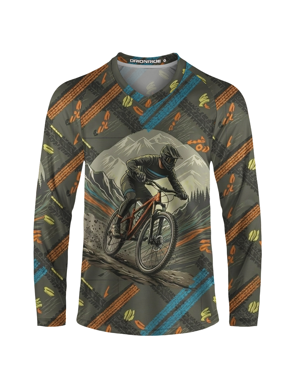 Orionride Off-Road Cycling Long Sleeve Downhill Jersey