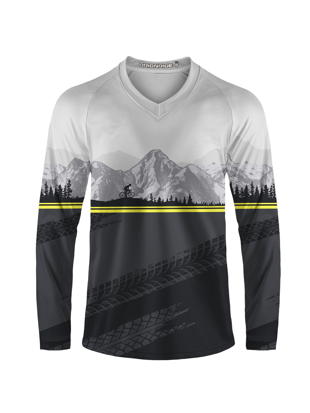 Orionride Layered Mountain Rangese Long Sleeve Downhill Jersey