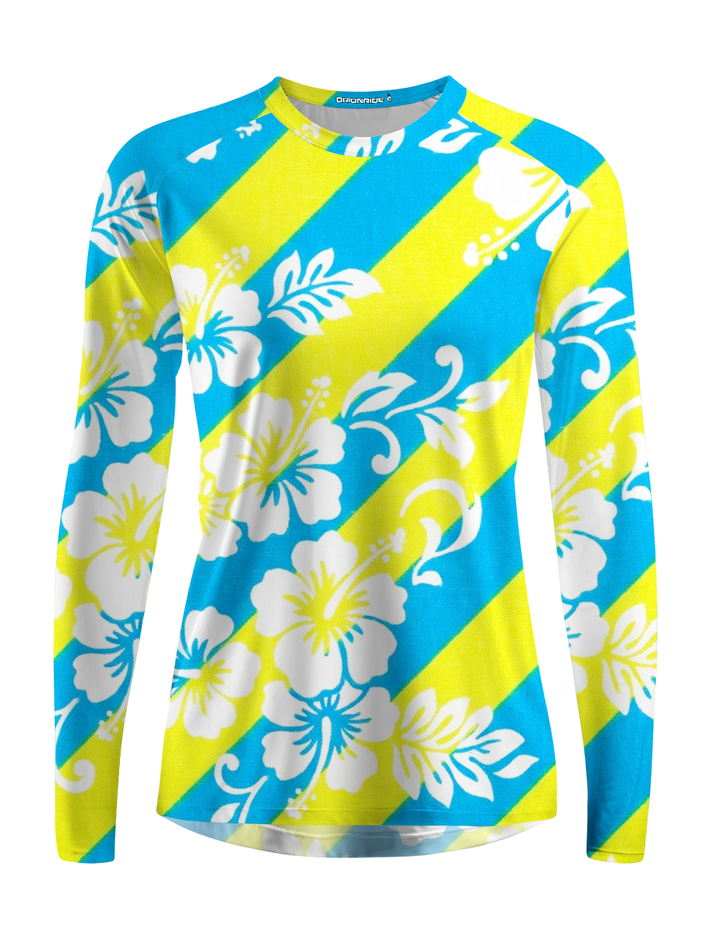 Orionride Passionate Hibiscus Women's Quick Dry Downhill Jersey
