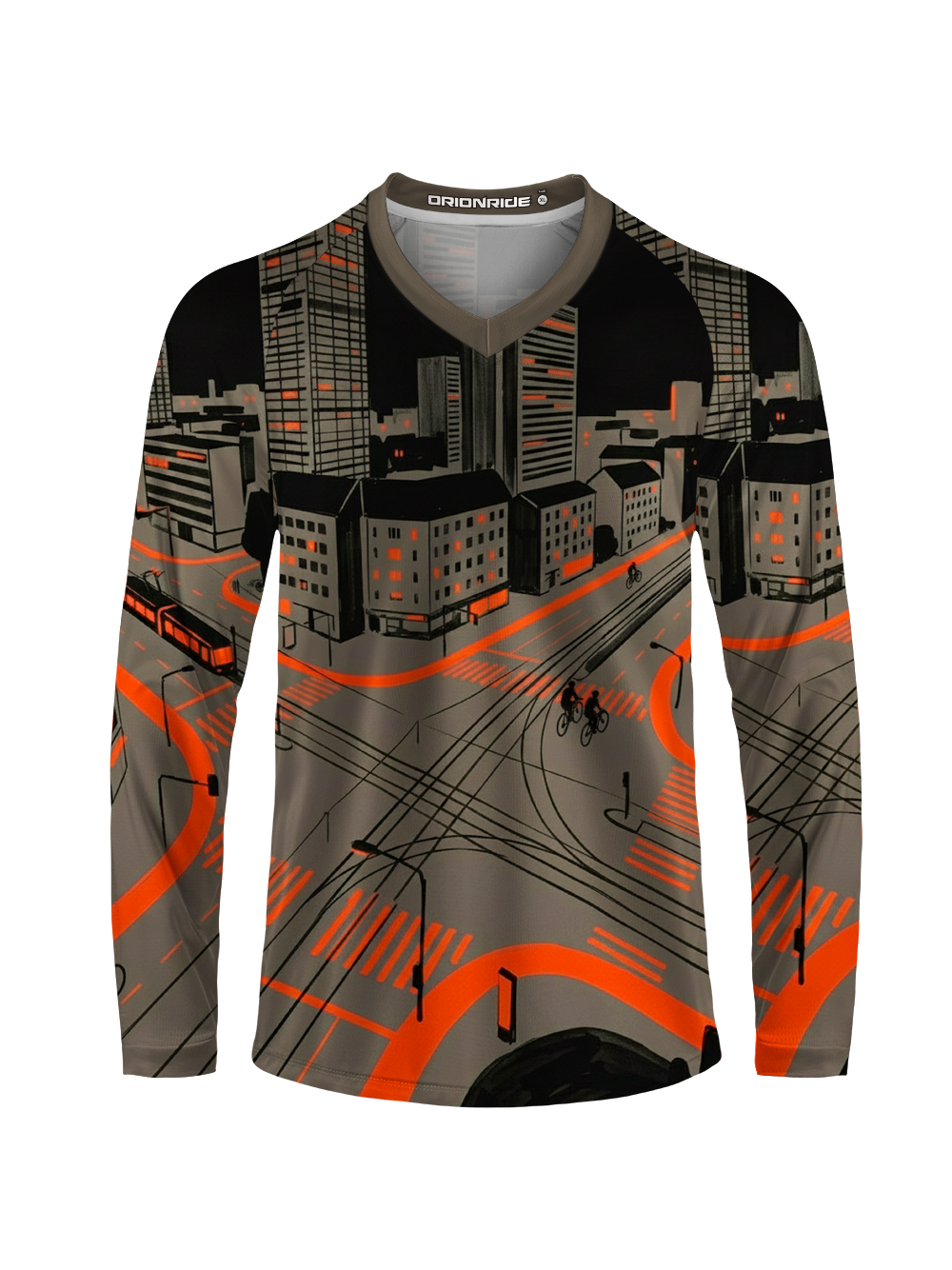 Orionride City Intersection Long Sleeve Downhill Jersey