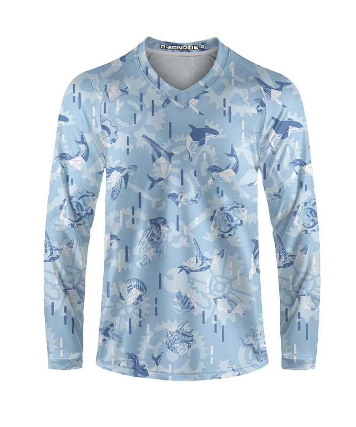 Orionride Lively Underwater World Long Sleeve Downhill Jersey