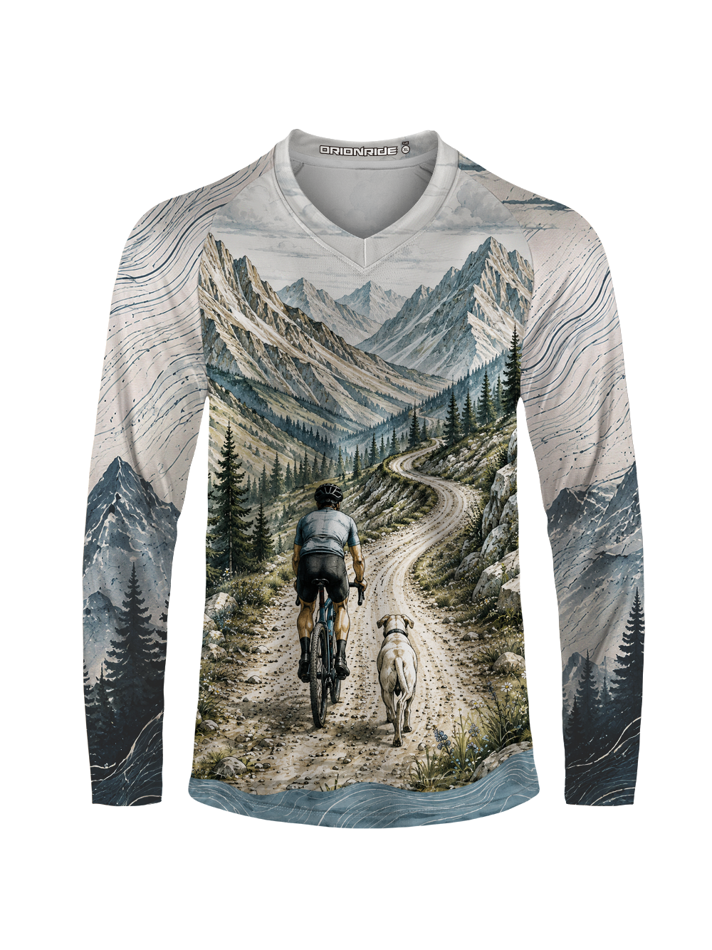 Orionride Together Mountain Trail Long Sleeve Downhill Jersey