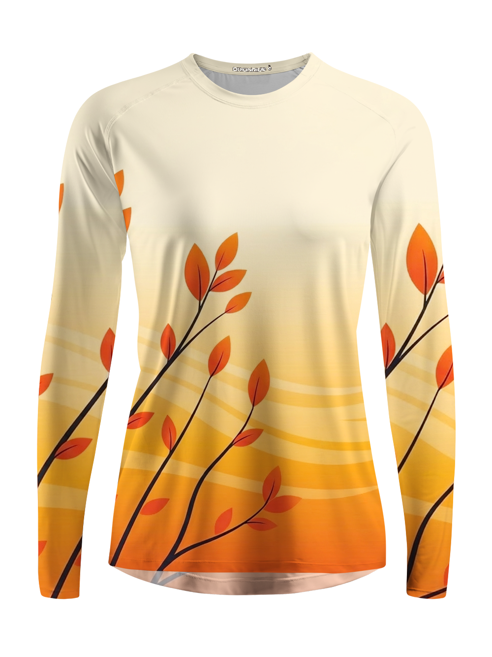 Orionride Leaf Gradient Women's Quick Dry Downhill Jersey