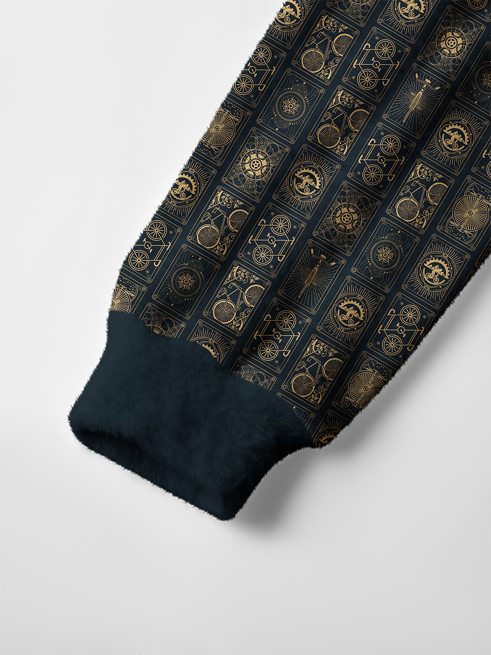 Orionride Bicycle Cards Men's Cardigan Knit Sweaters