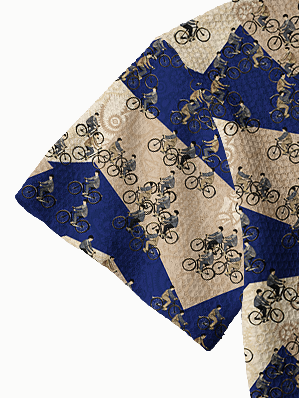 Orionride Cyclist Gathering Men's Camp Collar Knitted Shirt