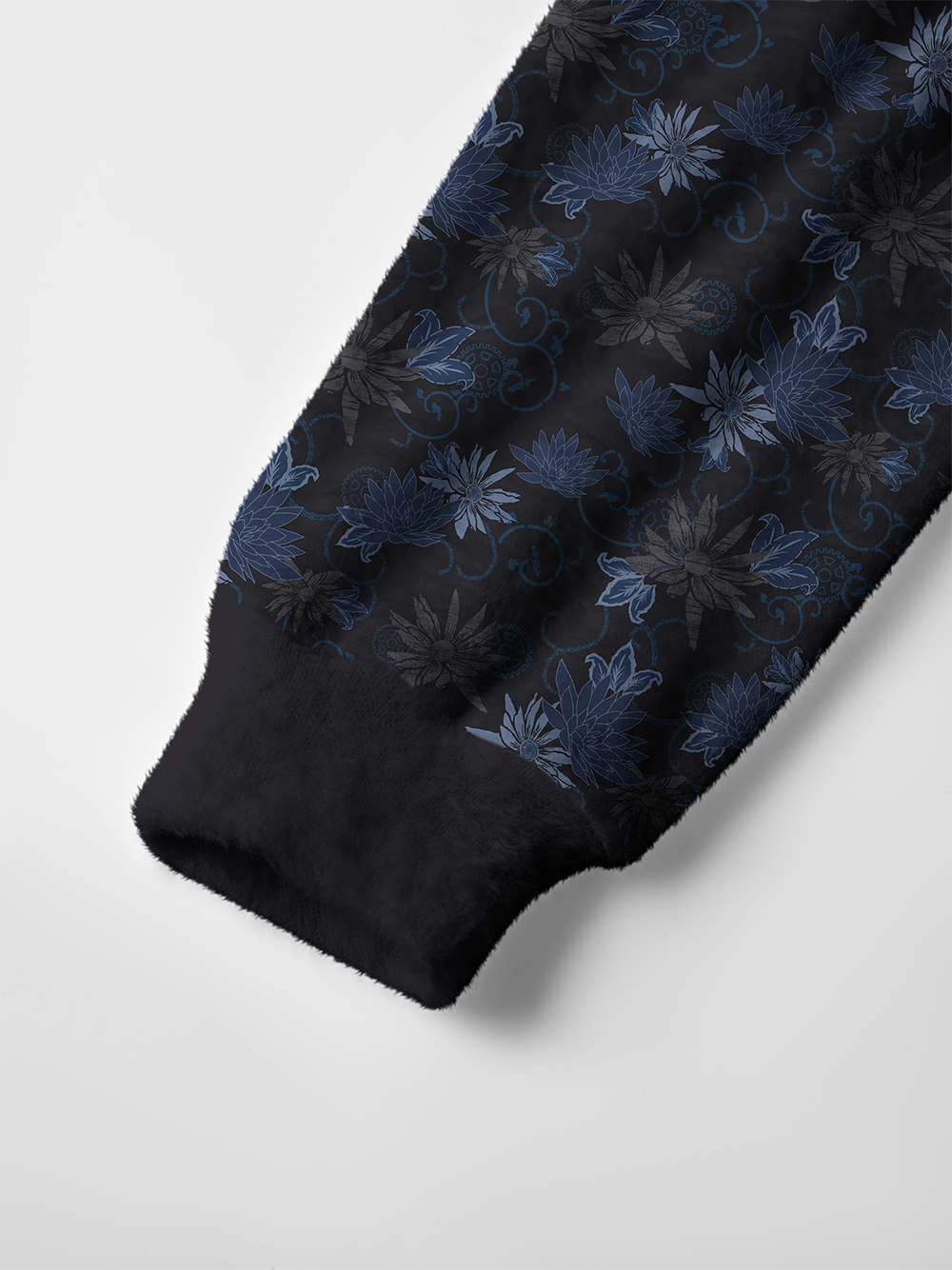 Orionride Dark Flowers Men's Cardigan Knit Sweaters