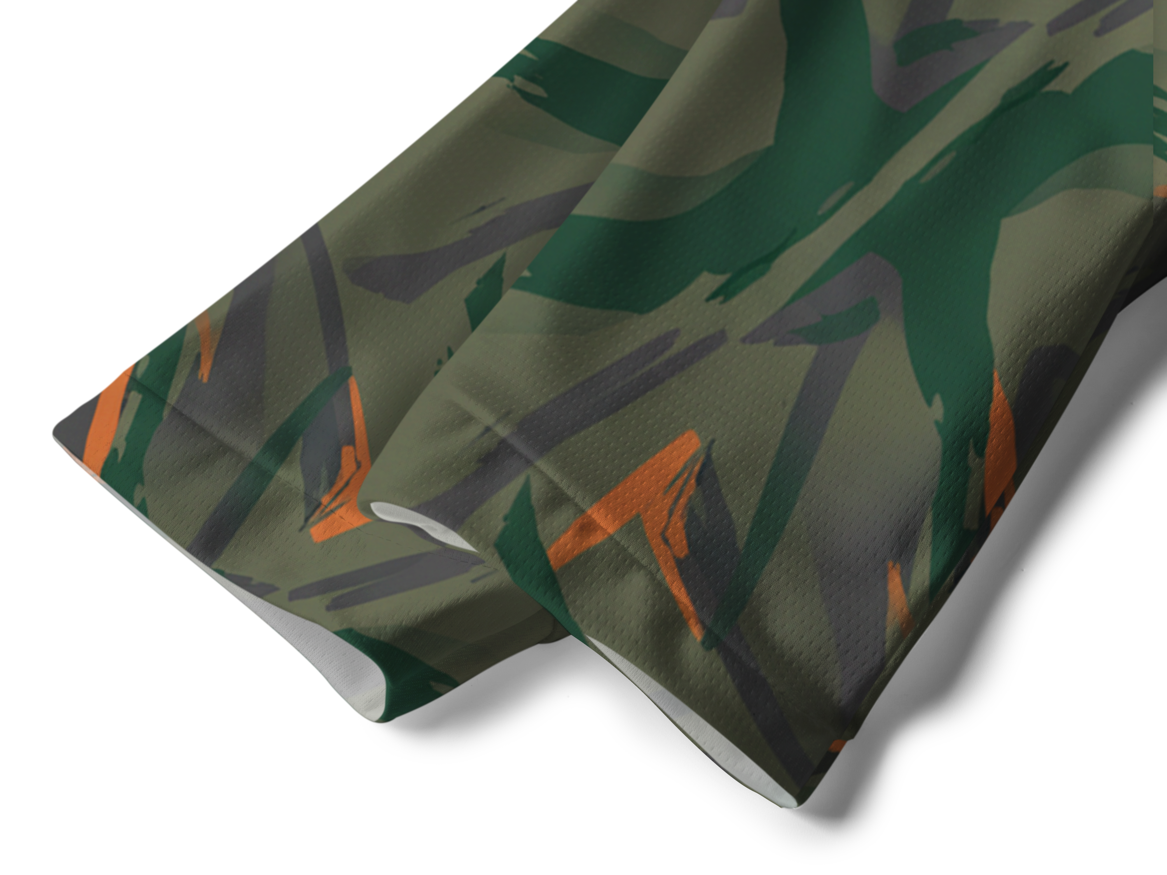 Orionride Abstract Camouflage Long Sleeve Downhill Jersey