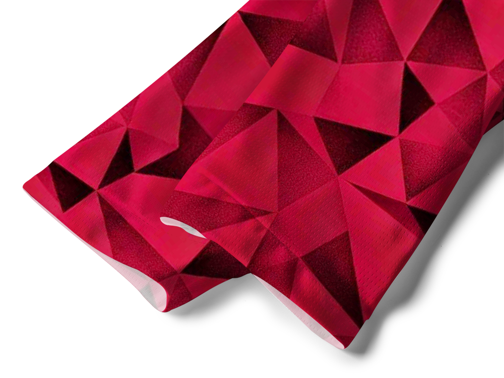 Orionride Red Gemstone Long Sleeve Downhill Jersey