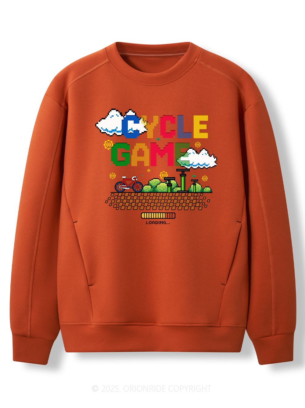 Orionride Cycle Game Women's Long Sleeve Bike Sweatshirt