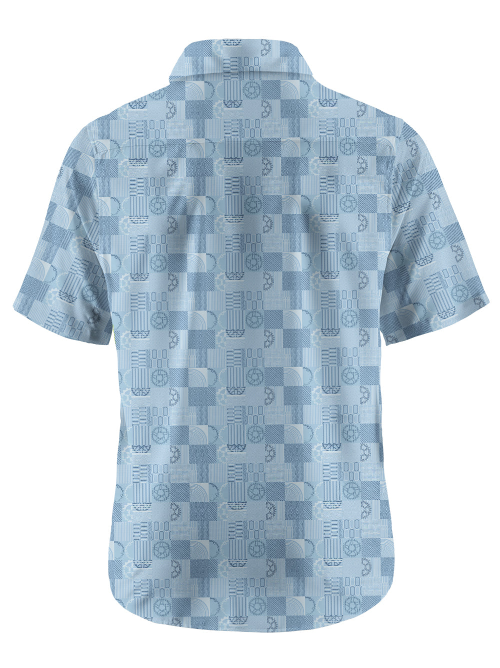Orionride Graphic World Zipper Pockets Ultra Lightweight Short Sleeves Gravel Shirt