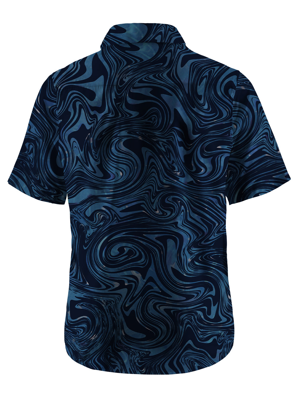 Orionride Mysterious Vortex Zipper Pockets Ultra Lightweight Short Sleeves Gravel Shirt