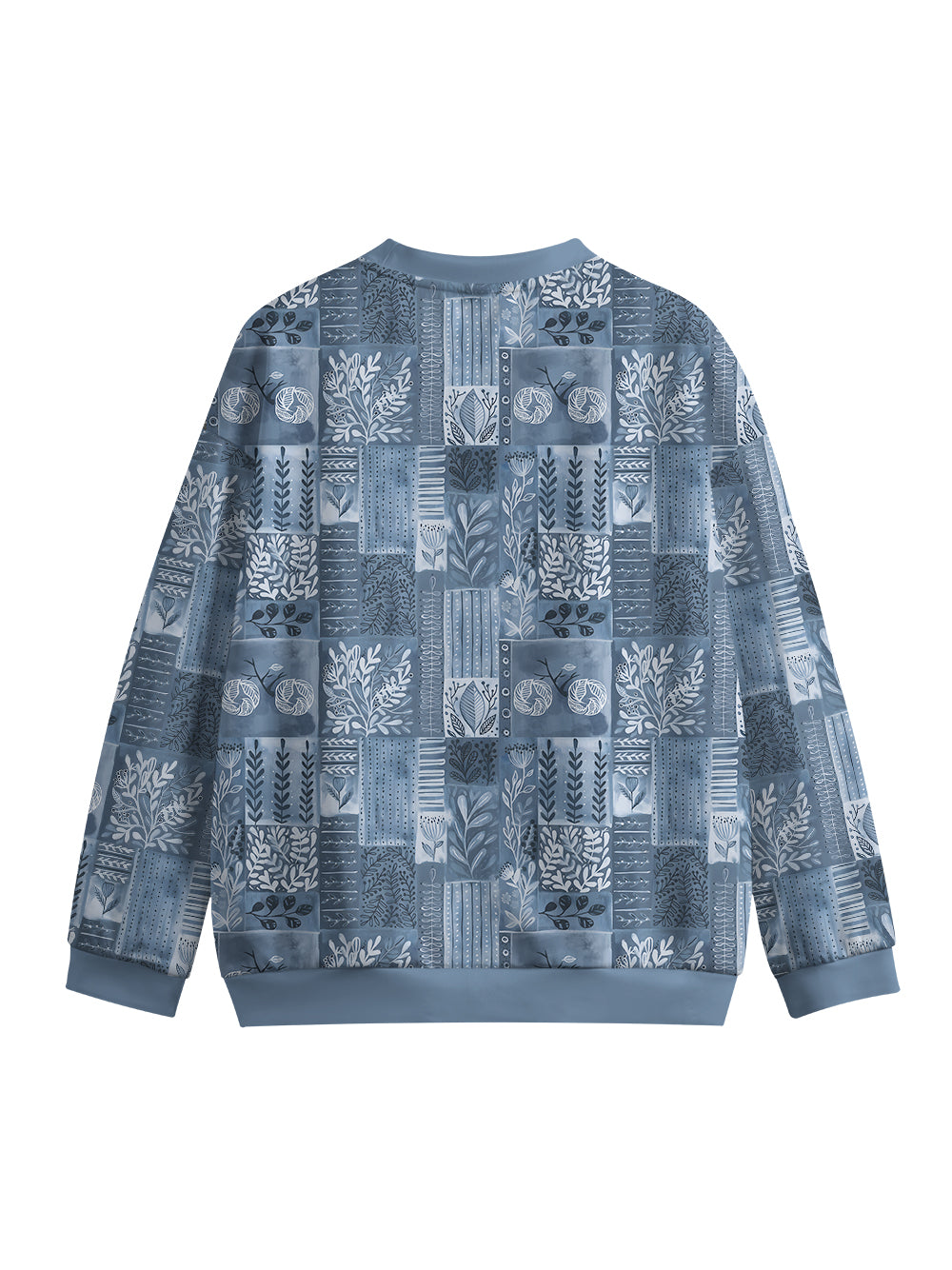 Orionride Bicycle Jigsaw Puzzle Crew Neck Pullover Sweatshirt