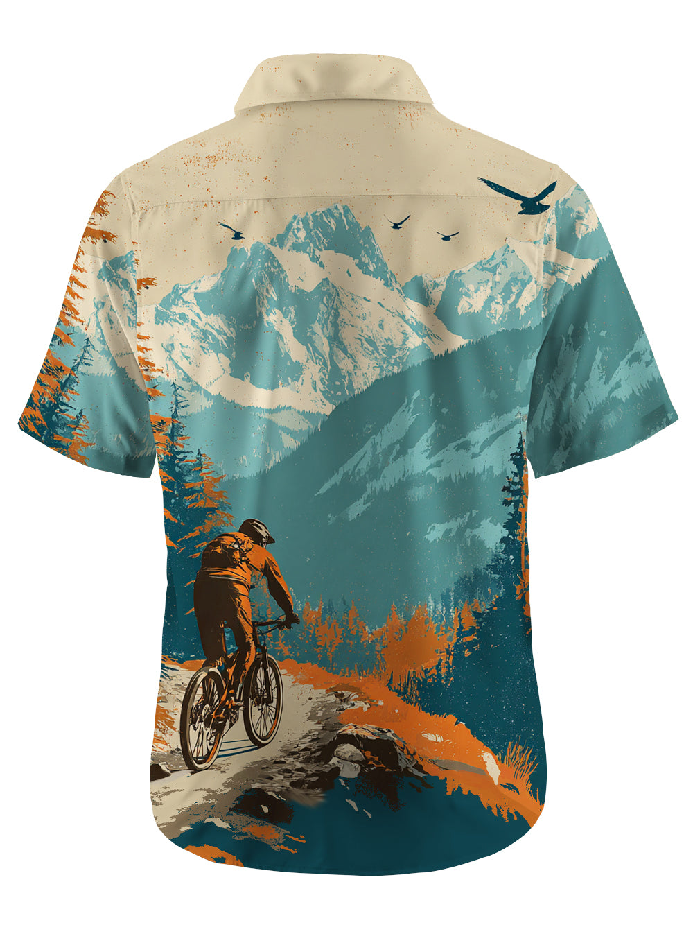 Orionride Adventure Road Zipper Pockets Ultra Lightweight Short Sleeves Gravel Shirt