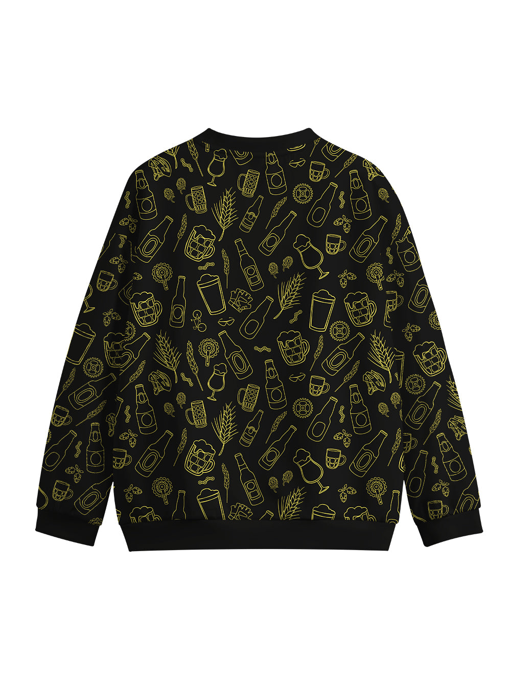 Orionride The Joy Of Beer Crew Neck Pullover Sweatshirt