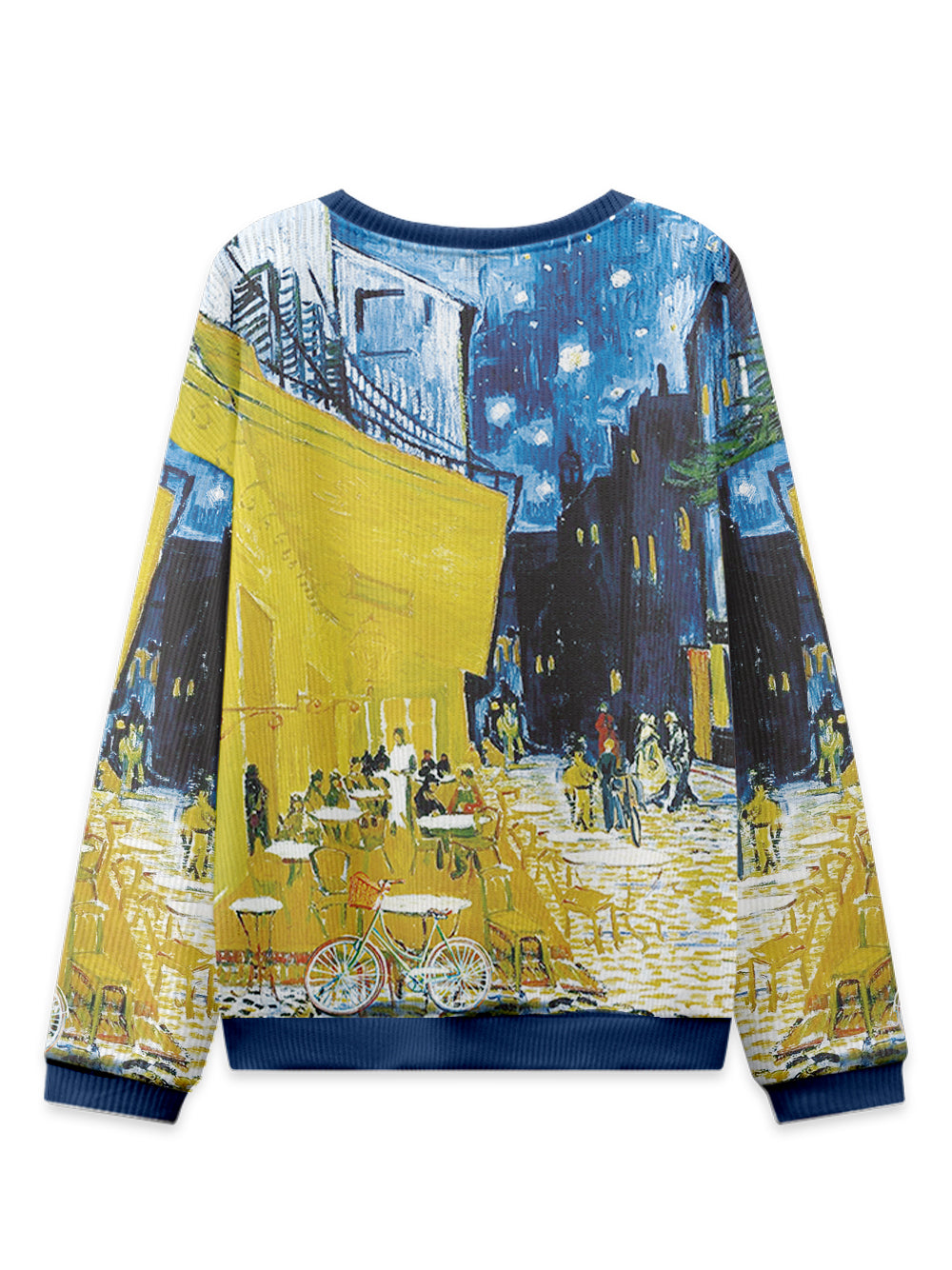 Orionride Van Gogh Clock Men's Sweaters