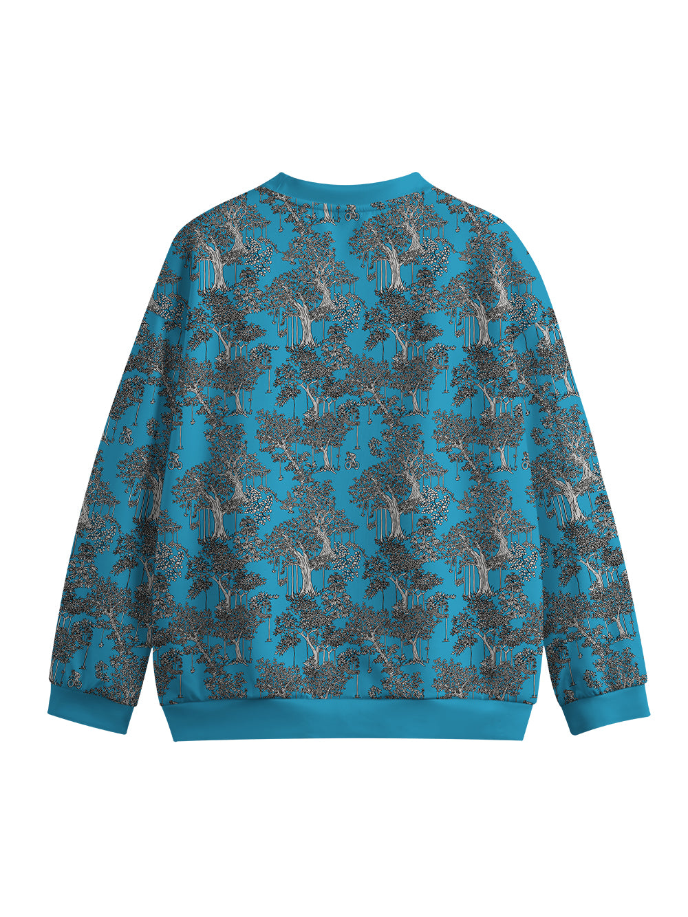 Orionride Banyan Tree Cycling Crew Neck Pullover Sweatshirt